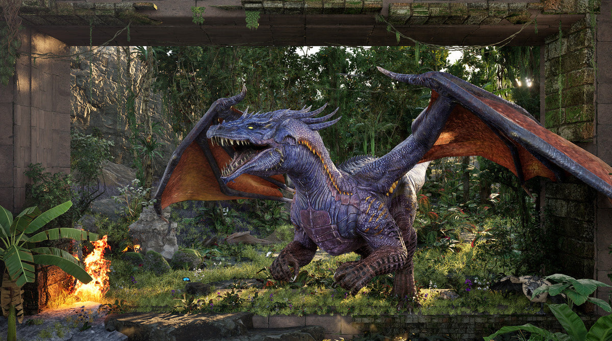 The Age of Dinosaurs-5 Immersive 3D Scenes