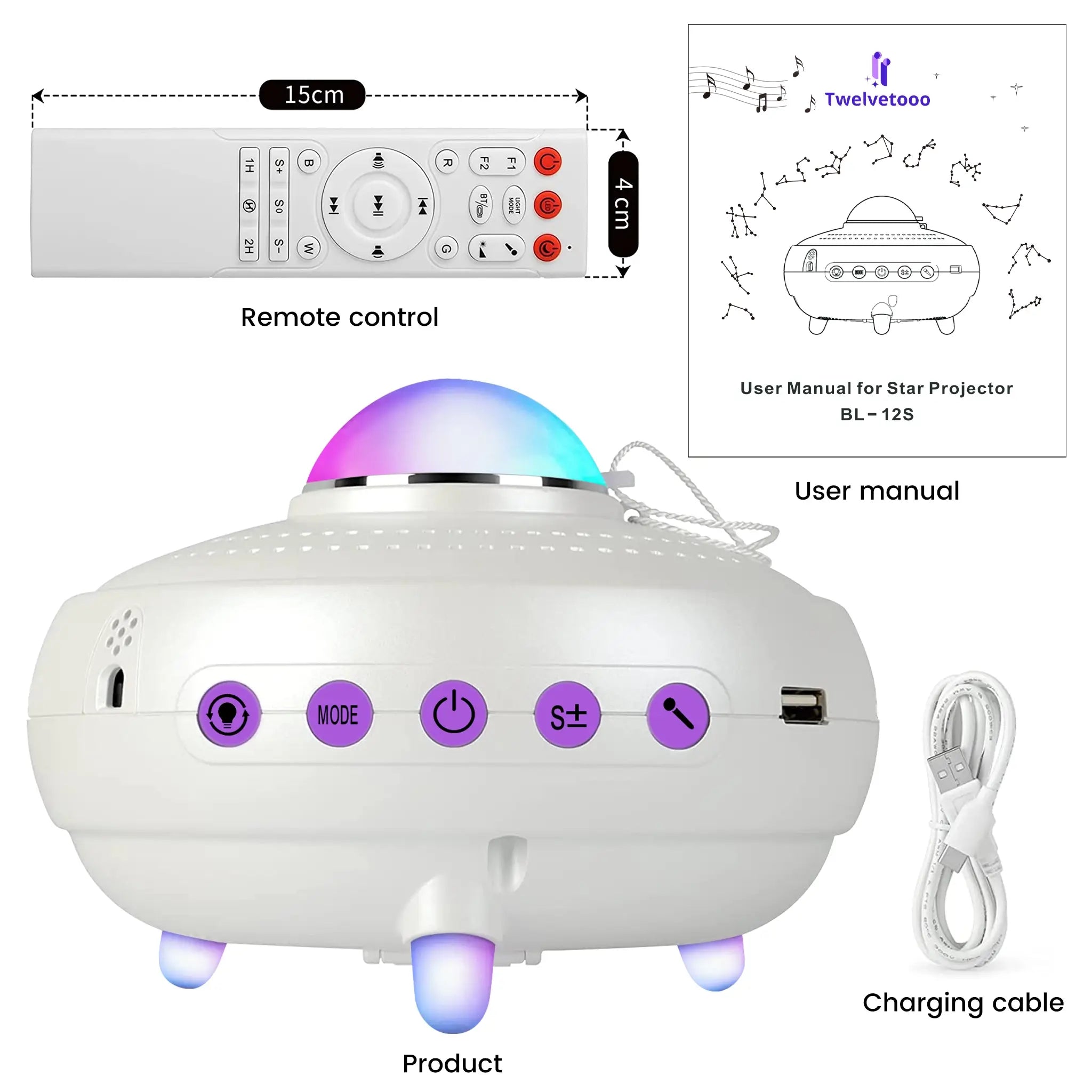 Twelvetoo BL12S Kids Projector Standard