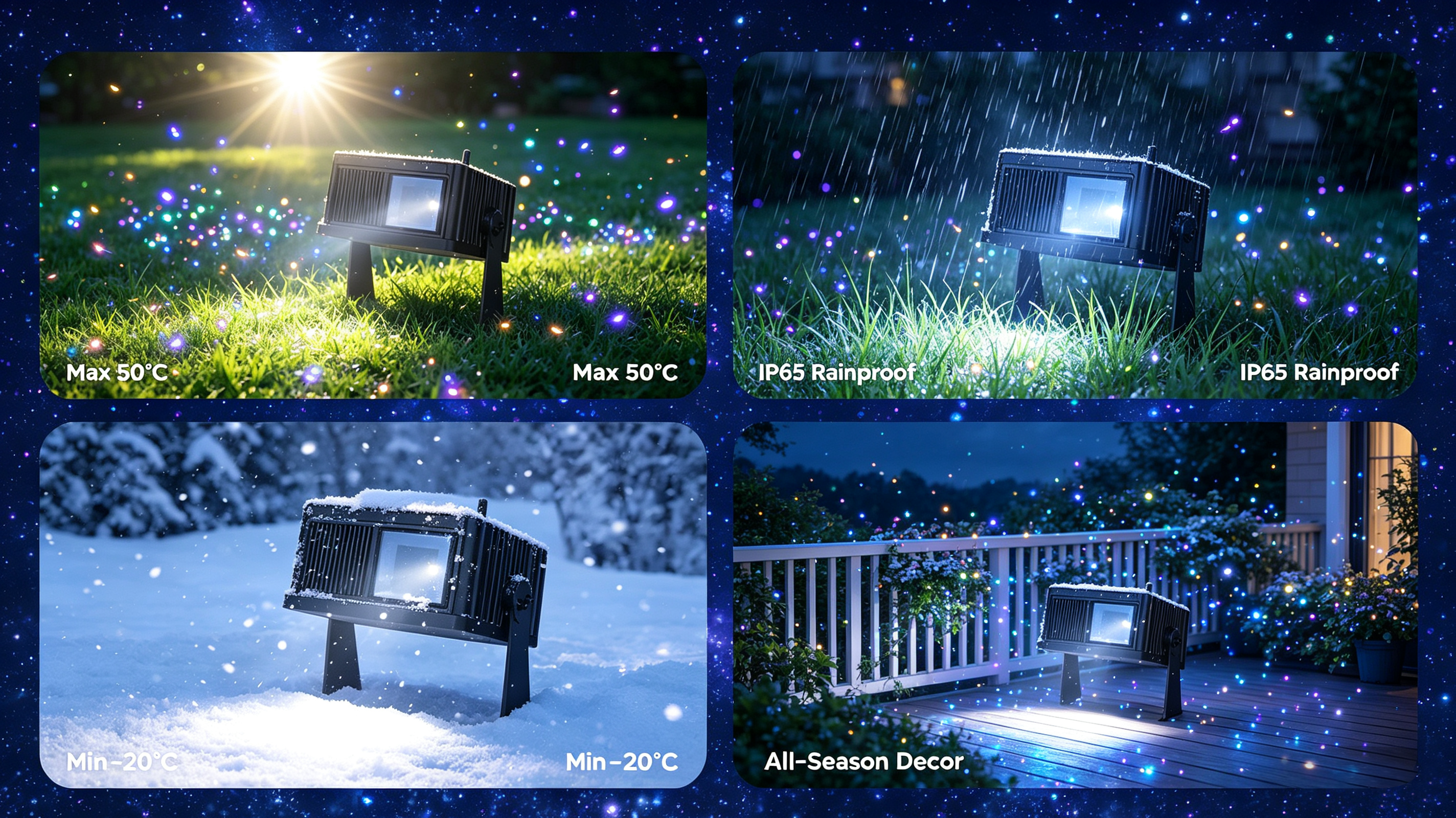 HW07D: IP65 Waterproof for All Seasons