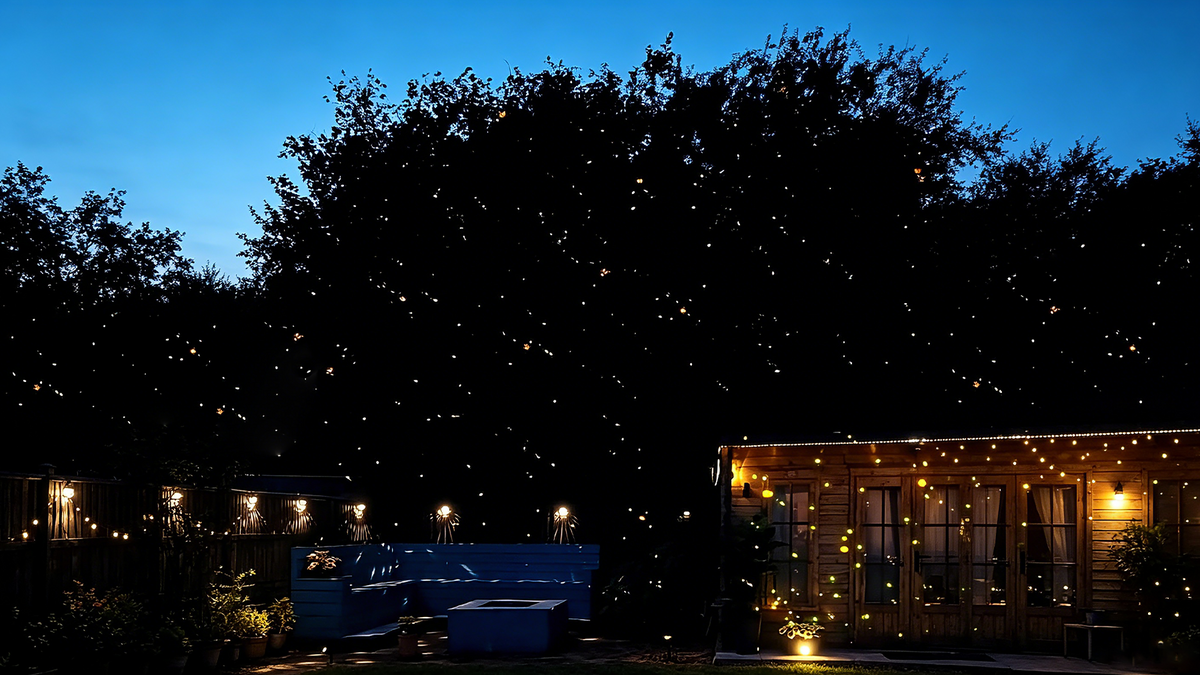 How to Light Trees & Turn Your Backyard into a Firefly Wonderland