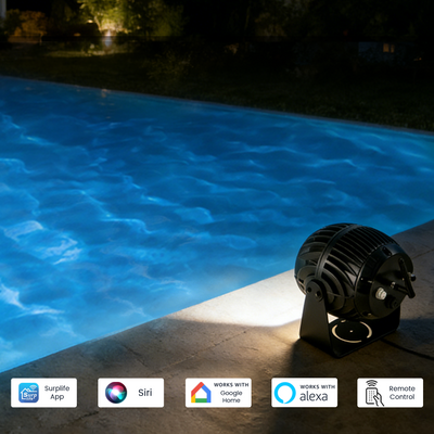 Twelvetooo HW10 Outdoor Pool Projector Lights
