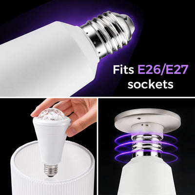 Twelvetooo Smart Projection Bulb - 16M Color RGB Ambient Light Effect